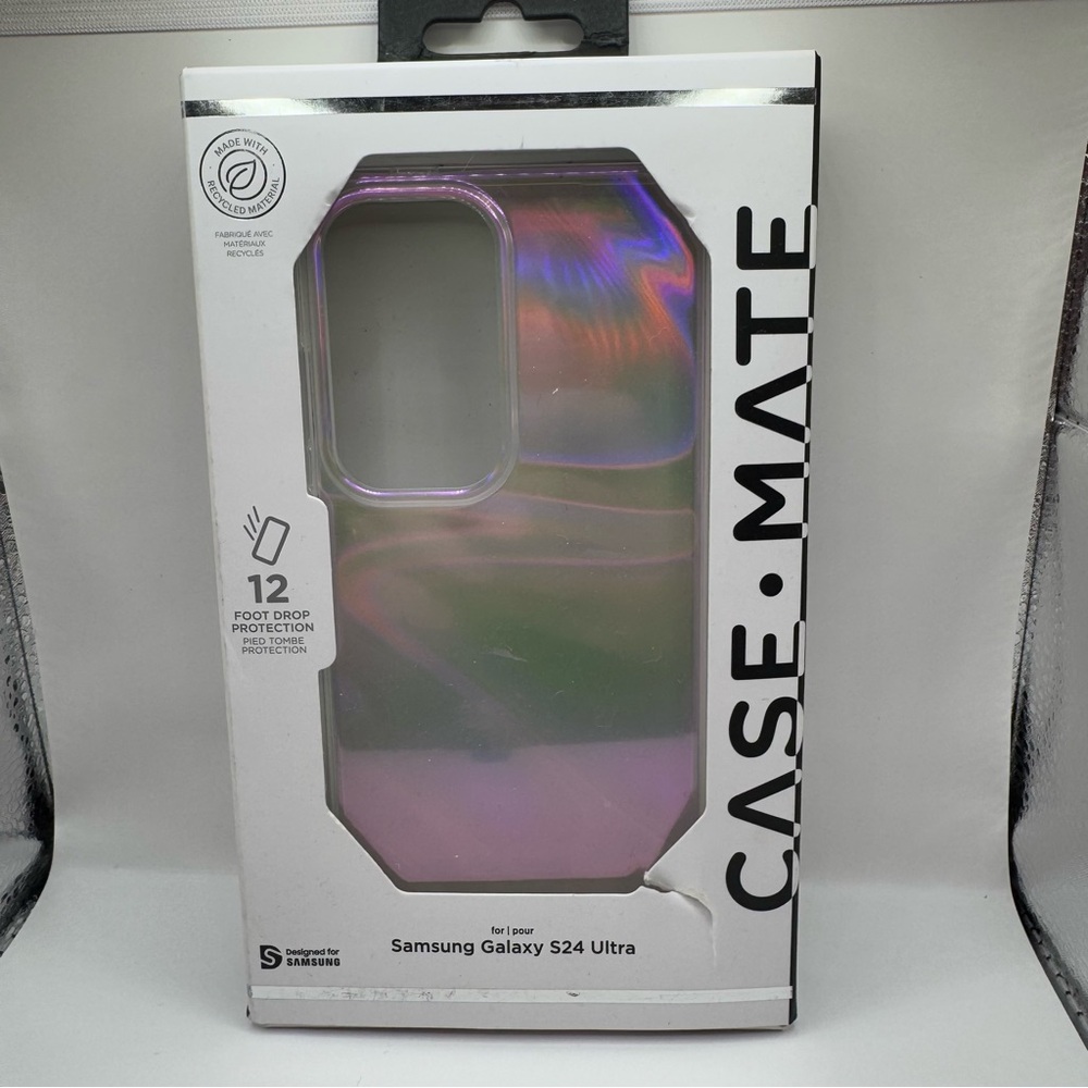 Case-Mate Samsung Galaxy S24 Ultra Phone Case for Cell Phones Iridescent